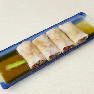 Chang fen con maiale al miele