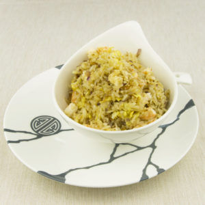 Riso saltato gamberi e salsa Xo
