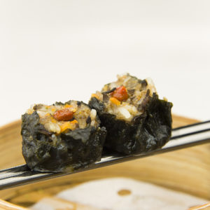 Ravioli di alga con carne - 2 pezzi