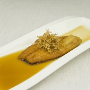 Branzino fritto con zenzero