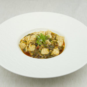 Mapo tofu con manzo
